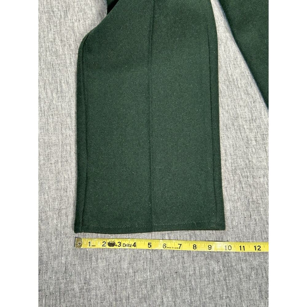 Vintage Codet Cargo Pants Mens 38x33 Green Wool Hunting Utility Heavyweight - Picture 12 of 16